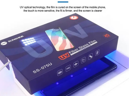 Vivo V30 UV Tempered Glass Screen Protector Kingbull Nano Technology with Tool Kit