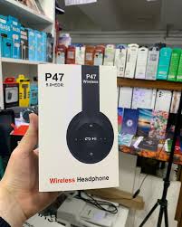 Wireless Bluetooth Headphones 5.0+EDR with Mic Stereo Headset Support FM Radio