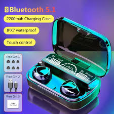 M10 TWS Bluetooth Air buds 3500mAh Power Bank Wireless Earphones